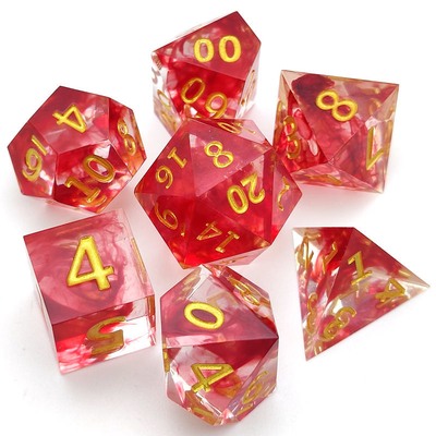 Soem-Grat-Harz RPG würfeln 7 PC übergeben gegossen für Pfadfinder