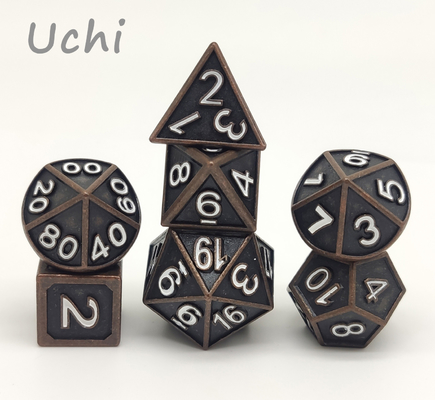 Handschleifen-Metall-RPG würfeln geruchlose ungiftige schwarze Farbe