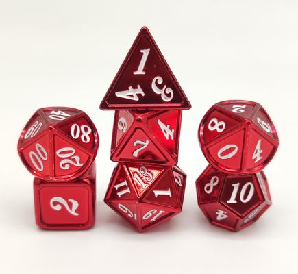 Handgemachter Metall-RPG würfeln haltbares vielseitigespraktisches