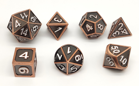 Handschleifen Mini-Leichtgewichtler RPG-Würfel-D6 D8 D10 für Sammlung