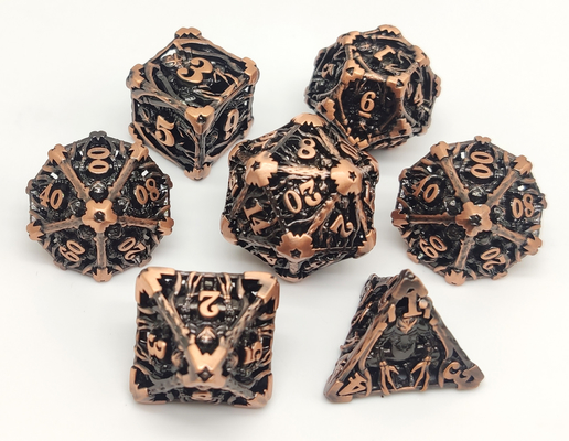Ungiftige starke Mini-DND-Würfel, tragbare kleine vielflächige Würfel