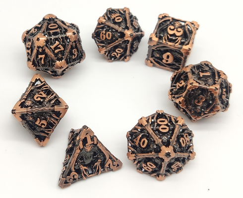 Ordentliche Grate Mini-geschnitztes langlebiges Gut RPG-Würfel-DND Hand für Savage World