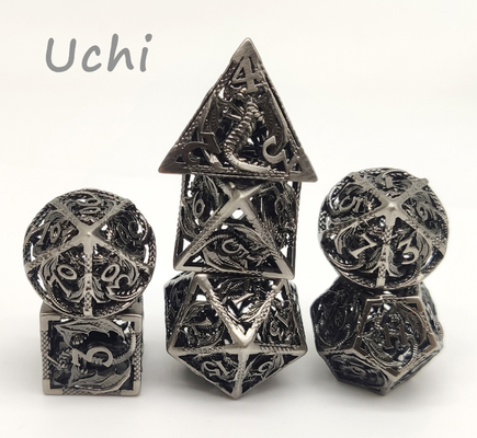Leichtes Mini Sharp Polyhedral Dice Set-vielseitigestragbares
