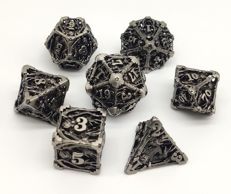 Handgemaltes Massenmetallvielflächiger Würfel-Leichtgewichtler Vielzweck