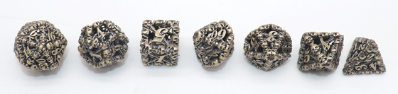 Vielzweck-beständiges langlebiges Gut Mini Polyhedral Dice Portable Wears
