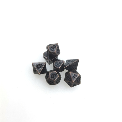 Tragbarer kleiner dauerhafter ungiftiger Miniatur-GST multi Zweck RPG-Würfel DND