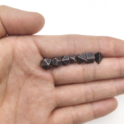 Würfel Mini Polyedrisches RPG Würfelset Kleines RPG Rollenspiel Brettspiel