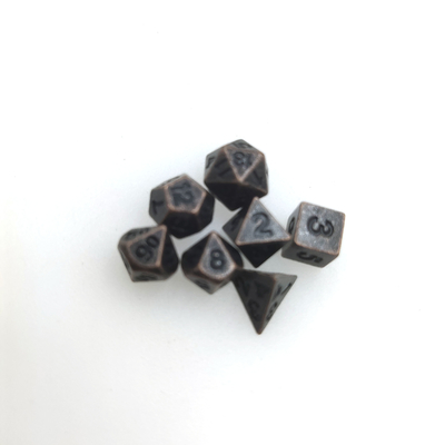 Würfel Mini Polyedrisches RPG Würfelset Kleines RPG Rollenspiel Brettspiel