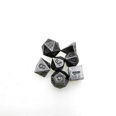 Leichtgewichtige Mini-Polyhedral Würfel in Long Tube Dungeons And Dragons RPG