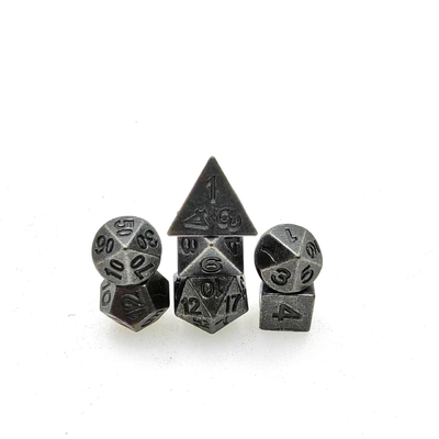GST Mini PRG Würfel Polyeder Kleines RPG Rollen Metall Custom Für DND