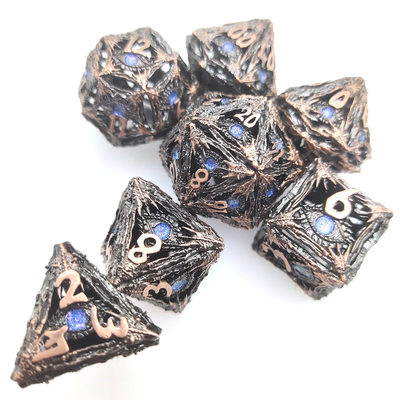 Ungiftiges, einzigartiges Harzpolieren mit scharfen Kanten für Savage World Mini-RPG-Würfel