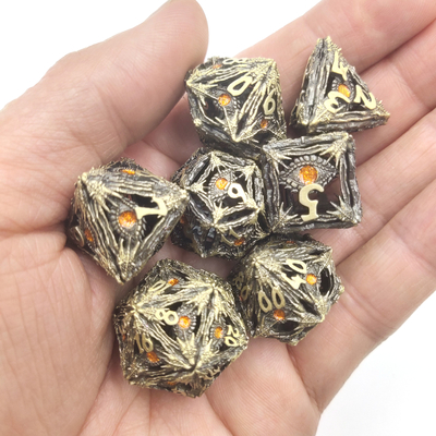 Verschleißfeste Präzisions-RPG-Würfel, scharfe Harzwürfel, praktische Polyeder