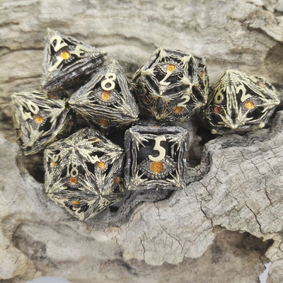 Verschleißfeste Präzisions-RPG-Würfel, scharfe Harzwürfel, praktische Polyeder