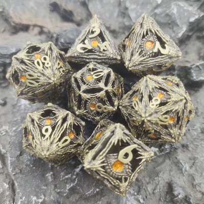 Verschleißfeste Präzisions-RPG-Würfel, scharfe Harzwürfel, praktische Polyeder