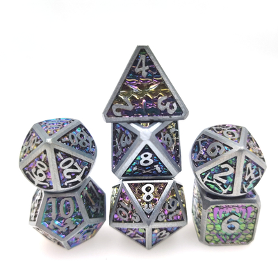 Brettspiel GST Mehrzweck-Metallwürfel, polyedrisch, langlebig, DND