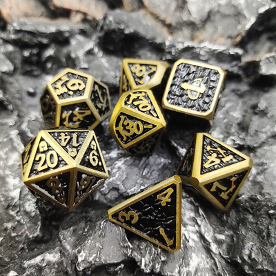 Dungeons and Dragons RPG Würfelchip Hochtemperaturmetall für Familienspiel