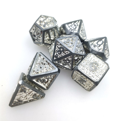 Ordentliche Grat-vielflächiger Würfel stellt Brettspiel-Harz-Würfel für Geschenke ein