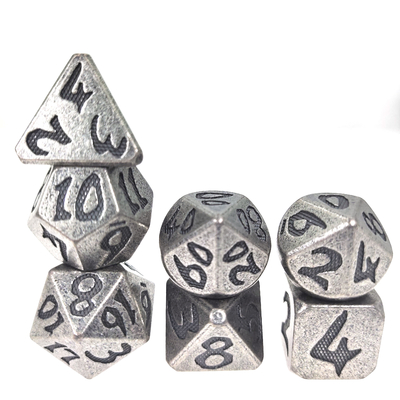 Mini-Lieferant polyedrisches RPG-Würfelset für Dungeons And Dragons. Widerstandsfähiges Polyeder