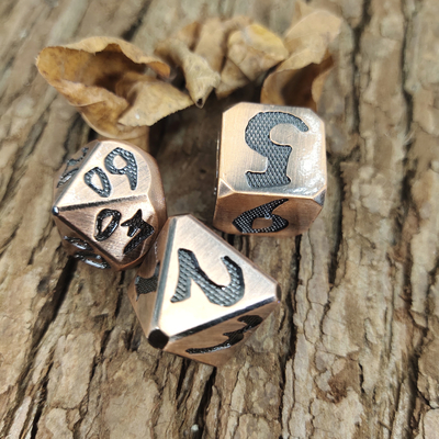 Slot Machin Robust für Dungeons And Dragons Tragbares Anti-Verschleiß-Würfel-Polyeder-Würfel-Set