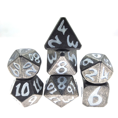 Geschenkbox-Verpackenwürfel stellten Vielzweckrollenspiel-Würfel vielflächig ein