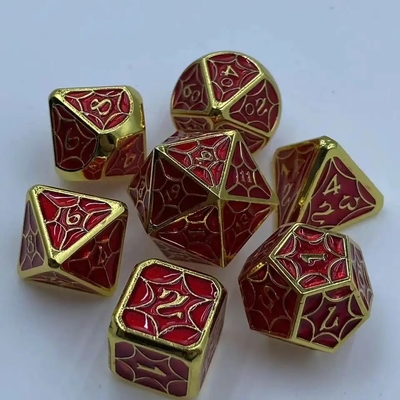 Alloy Würfel Set Verschleißbeständig Handgefertigt Mehrseitig PRG Würfel Drache Und Dungeon
