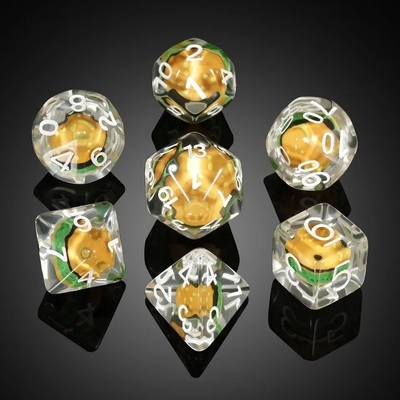 Custom Polyhedral DND Würfel Set Hamburger Gaming Für RPG Rollenspiele Tischspiele