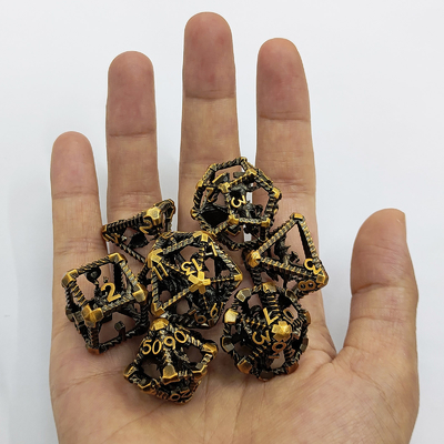 Hohl Multi-Noodle Metall Würfel Fliegender Drache Dungeon und Drache DND