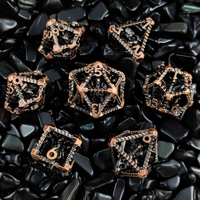 Hohl Multi-Noodle Metall Würfel Fliegender Drache Dungeon und Drache DND