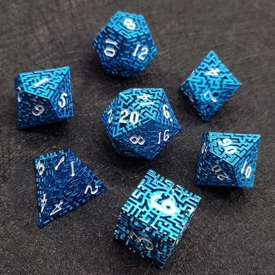Hollow Maze Metall Würfel Set DND Krusu's Call RPG Vielfältig