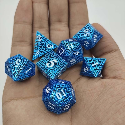 Hollow Maze Metall Würfel Set DND Krusu's Call RPG Vielfältig