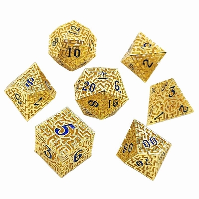 Hollow Maze Metall Würfel Set DND Krusu's Call RPG Vielfältig