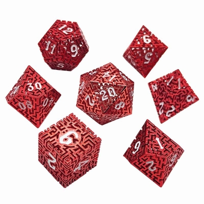 Hollow Maze Metall Würfel Set DND Krusu's Call RPG Vielfältig