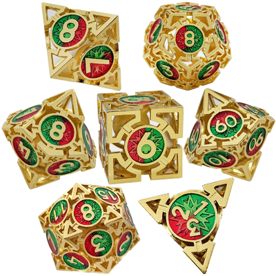 Pfeil Hohlmetall Würfel Anzug Vielfältige DND Dungeon und Drache