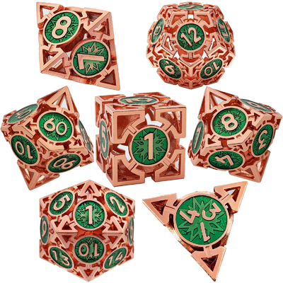 Pfeil Hohlmetall Würfel Anzug Vielfältige DND Dungeon und Drache