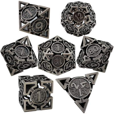 Pfeil Hohlmetall Würfel Anzug Vielfältige DND Dungeon und Drache