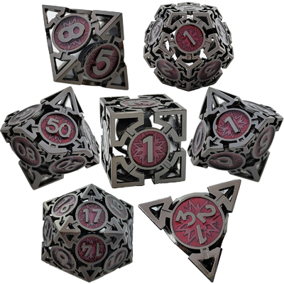 Pfeil Hohlmetall Würfel Anzug Vielfältige DND Dungeon und Drache