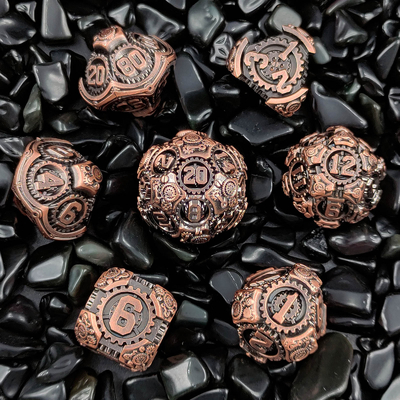 Metal Gear Würfel-Set DND Dungeons And Dragons TRPG Mehrseitige Würfel D6 Tisch