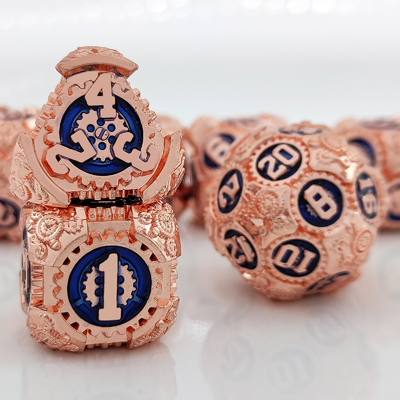 Metal Gear Würfel-Set DND Dungeons And Dragons TRPG Mehrseitige Würfel D6 Tisch