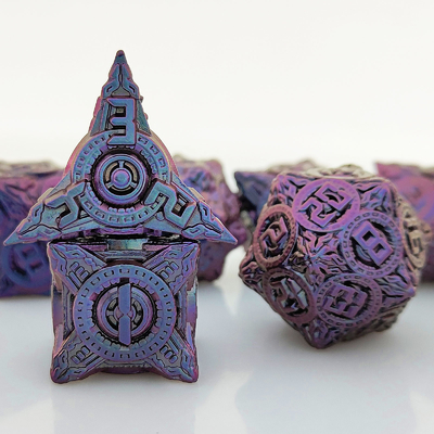 Metall Metropolitan Zink Würfel Eiffelturm Kisulu's Call DND#RPG Handgefertigt