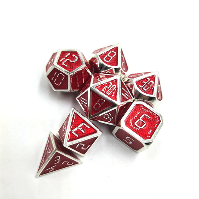 Time Digital Solid Metal Würfel Dragon und Dungeon DND RPG COC
