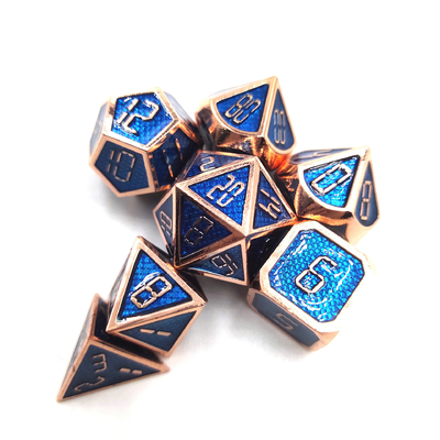 Time Digital Solid Metal Würfel Dragon und Dungeon DND RPG COC