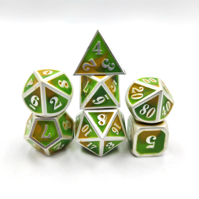 DND RPG Mini Metal Dice Running Gruppenspiel für Brettspiele Multi -Face