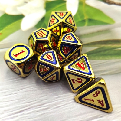 DND RPG Massivmetall Würfel Anzüge Elektro Schwimmteknologie Wandern Erde