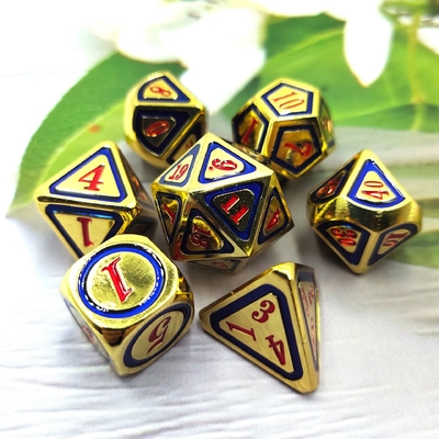 DND RPG Massivmetall Würfel Anzüge Elektro Schwimmteknologie Wandern Erde