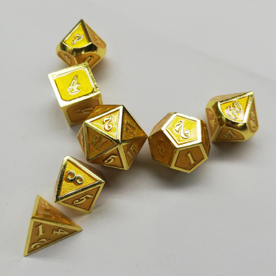 Esmalte Handwerk Massivmetall Würfel Set Bude Herren Tür Cruch DND RPG