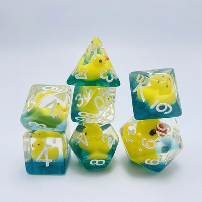 Natürliche Harz-Multi-Nudel-Tischspiel Würfel-Set