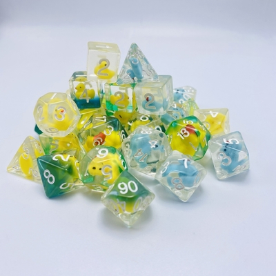 Natürliche Harz-Multi-Nudel-Tischspiel Würfel-Set