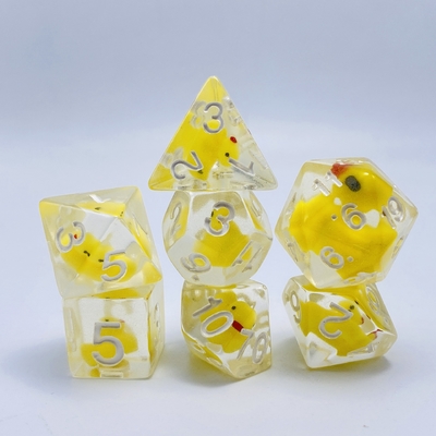 Natürliche Harz-Multi-Nudel-Tischspiel Würfel-Set