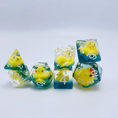 Natürliche Harz-Multi-Nudel-Tischspiel Würfel-Set