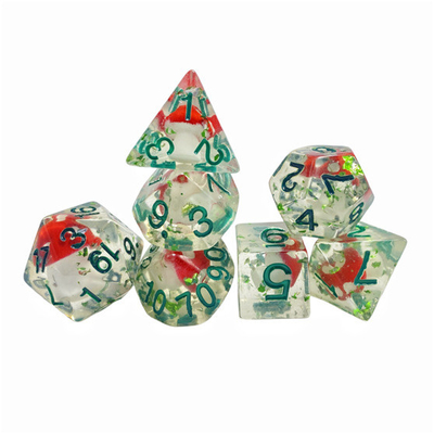 Giftige Pilzharz Brett-Spiel Würfel-Set und Würfel
